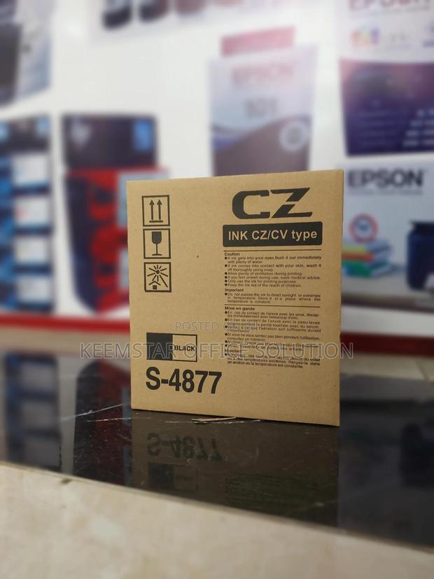 Riso Cz100 / Cv3030 Original Copy Printer Ink – High Yield Black - thumbnail 2