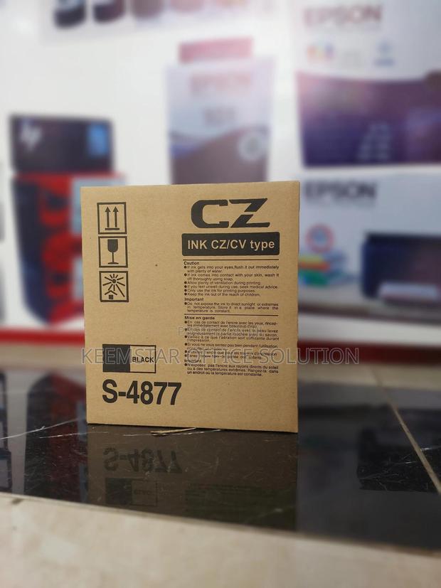 Riso Cz100 / Cv3030 Original Copy Printer Ink – High Yield Black - thumbnail 4