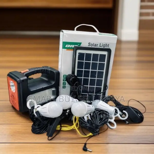 Dat at-9011b Solar Lighting System With Fm Radio Mp3 Player