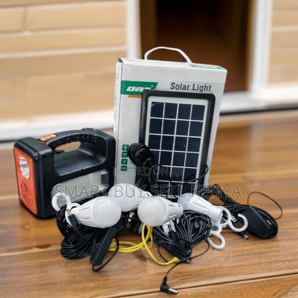 Dat at-9011b Home Solar Kit With Rechargeable Battery Leds