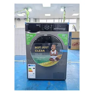 Syinix 8kg Full Automatic Washing Machine , Wash and Spin Front Load