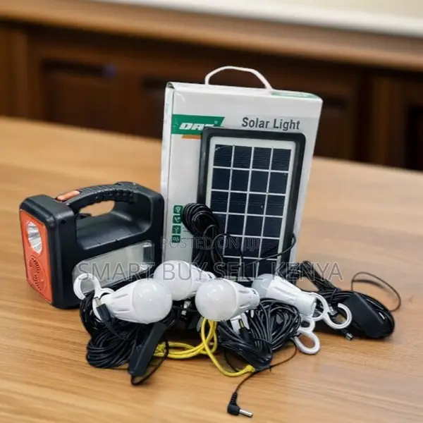 Dat at-9011b Solar Lighting Kit With High Efficiency Solar Panel
