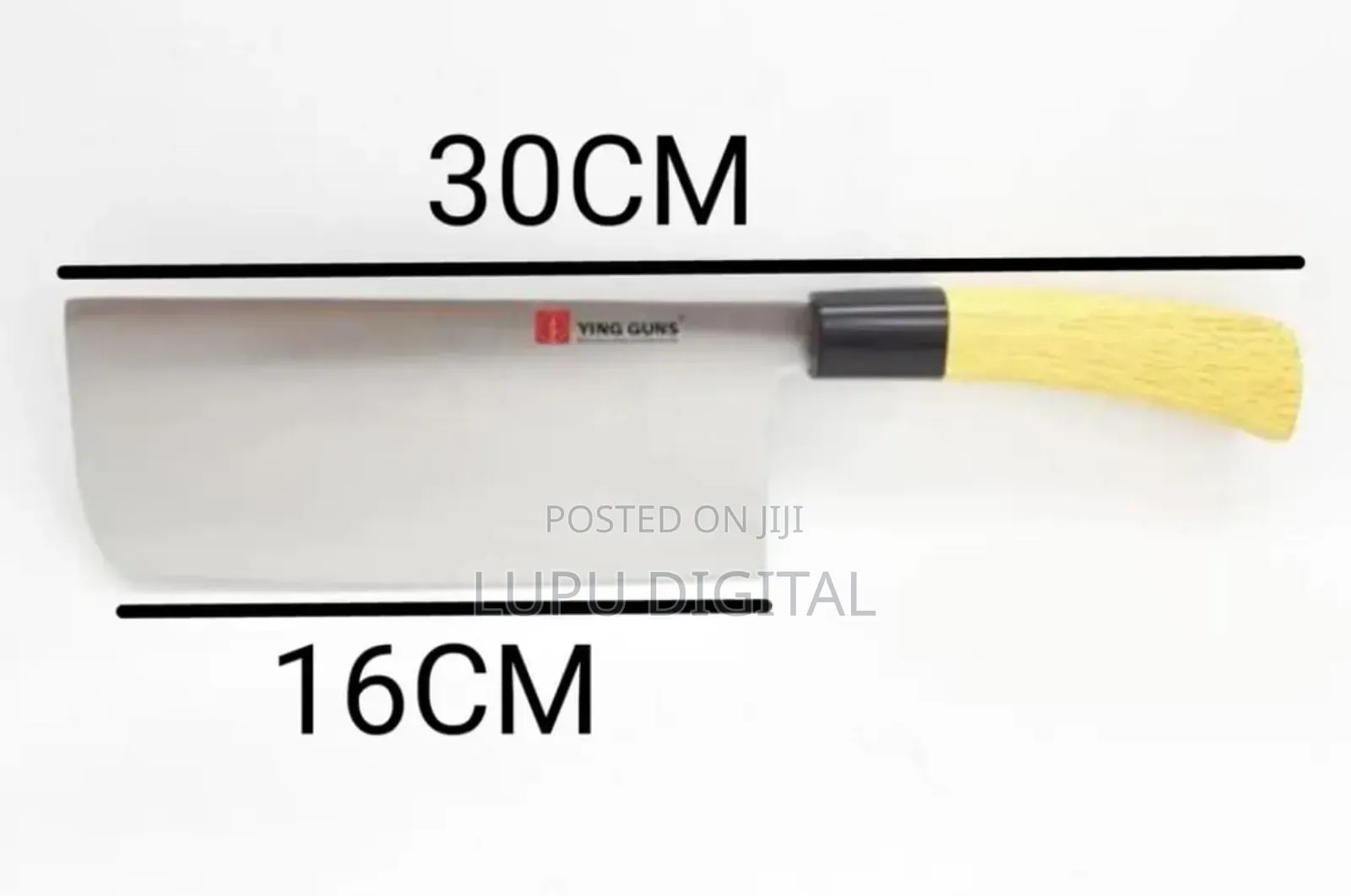 *Jinjunli Big Bone Cleaver Knife 30cm Long, 7cm Width, Handle 12cm
