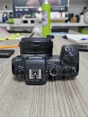 Canon Eos Rp Mirrorless Camera With Rf Adapter