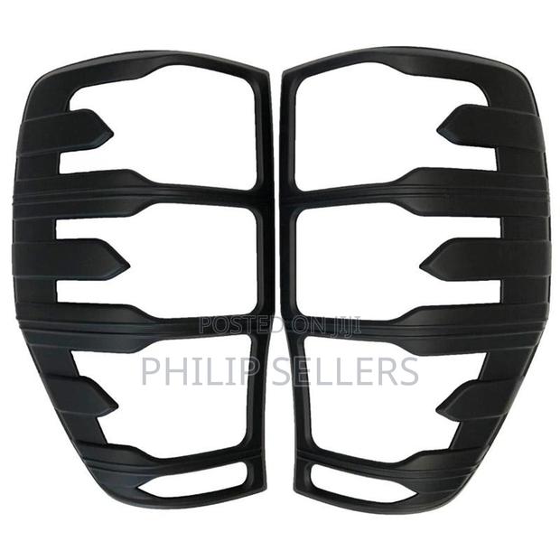 Rear Light Covers - Black - For Ford Ranger 2012-22