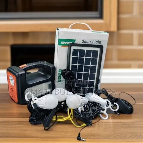 Dat at-9011b Home Solar Kit With Battery Indicator Lights