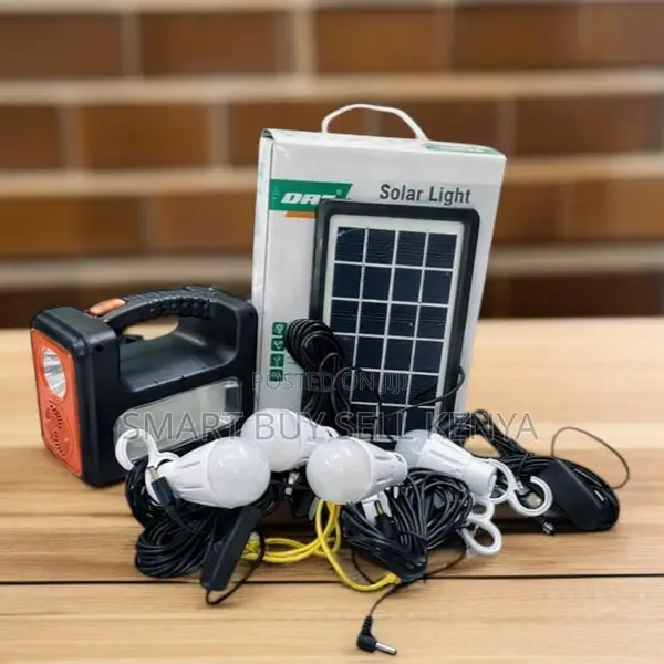 Dat at-9011b Solar Lighting Kit With Plug and Play Setup
