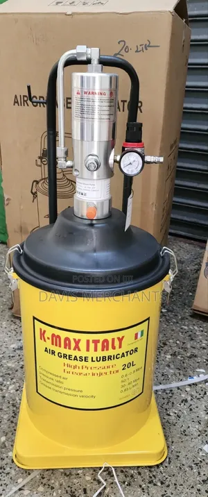 Grease Gun Pneumatic Powered 20l Capacity