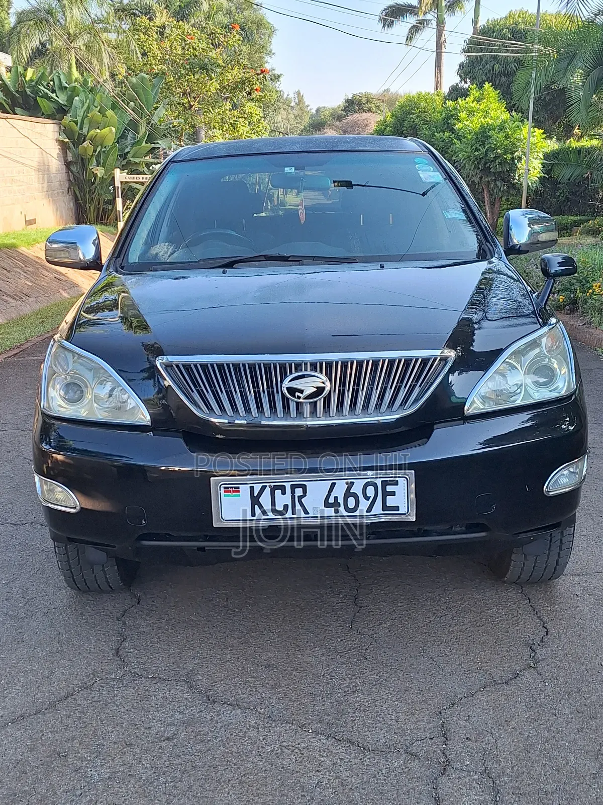 Toyota Harrier 2.4 2011 Black