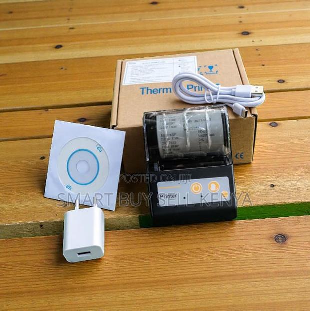 Large Capacity Battery 58mm Bluetooth Thermal Receipt Printer