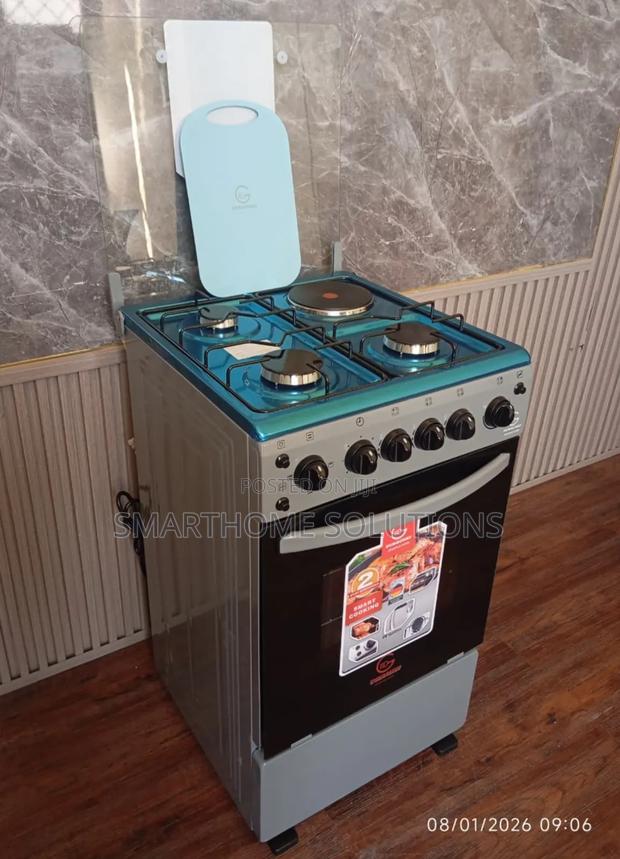 Eurochef Cooker 50x55 3+1 Cooker