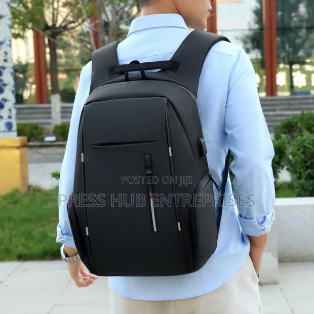 Modern Compact Convertible Backpack In Grey,,,,,,, - thumbnail 3