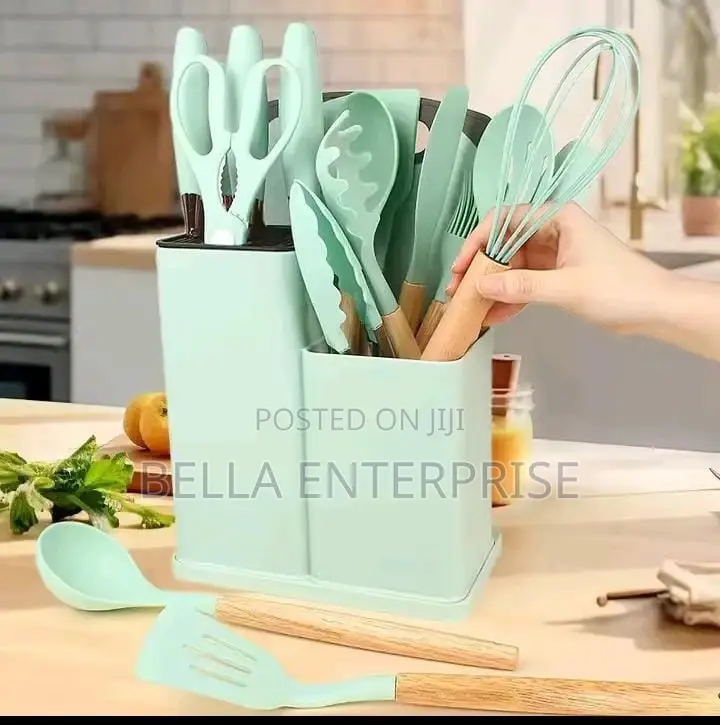 19 in 1 Heat Resistance Silicone Spoon Set