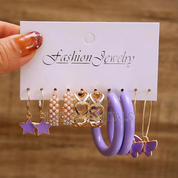 Stud and Hoop Sets of Earrings