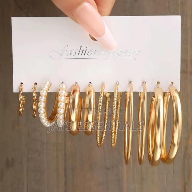 Stud and Hoop Sets of Earrings - thumbnail 2