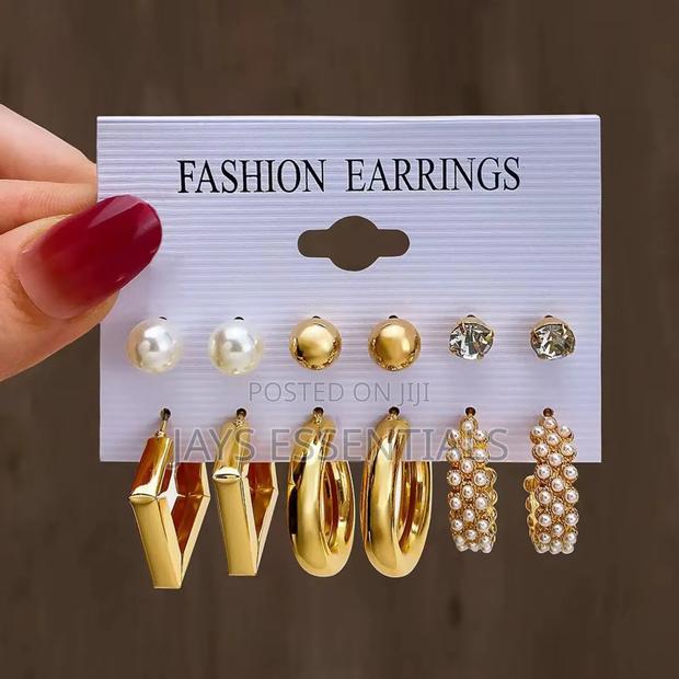 Stud and Hoop Sets of Earrings - thumbnail 7