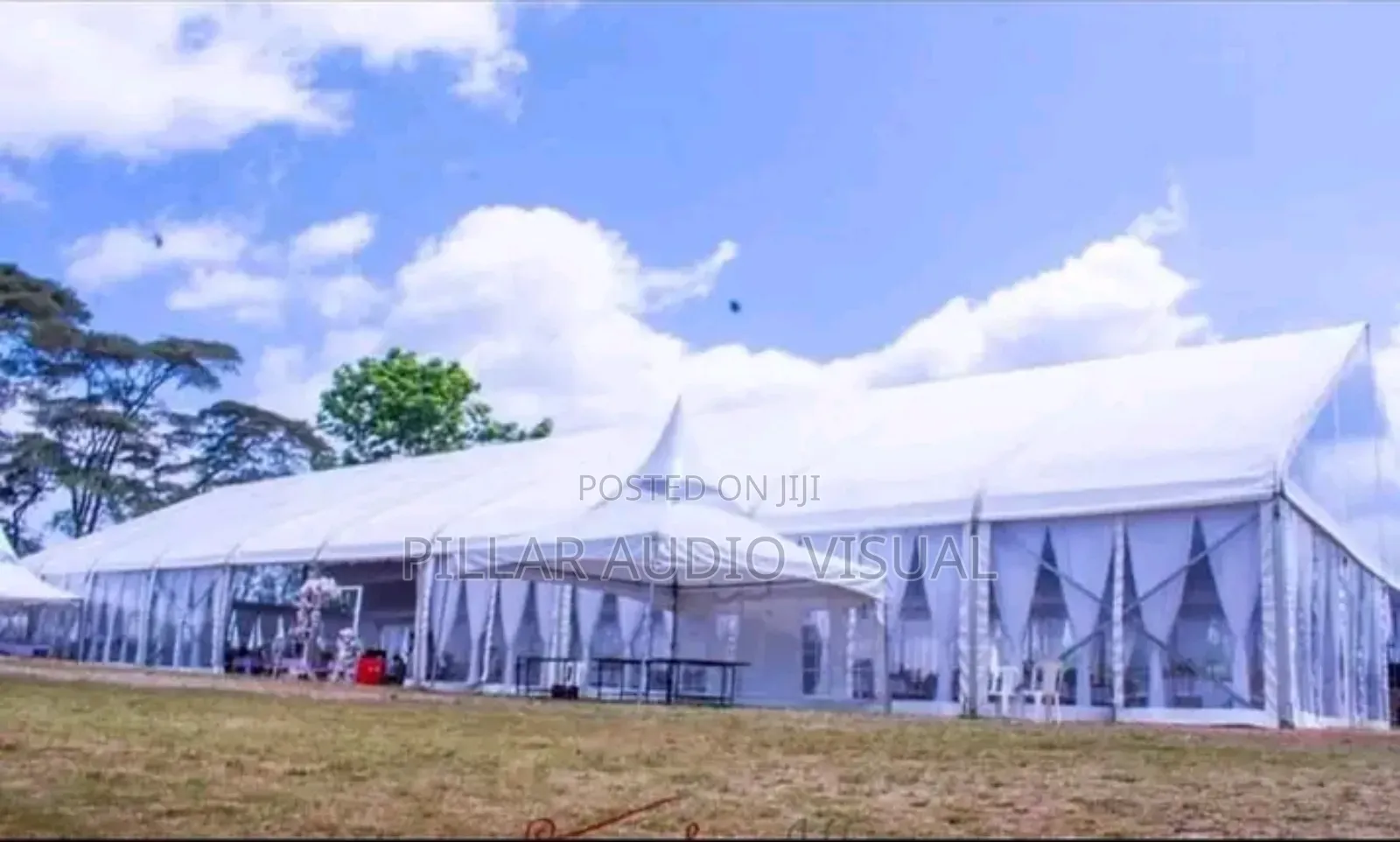 We Have Tents for Product Launch, Chairs, Tables We Do Decor 