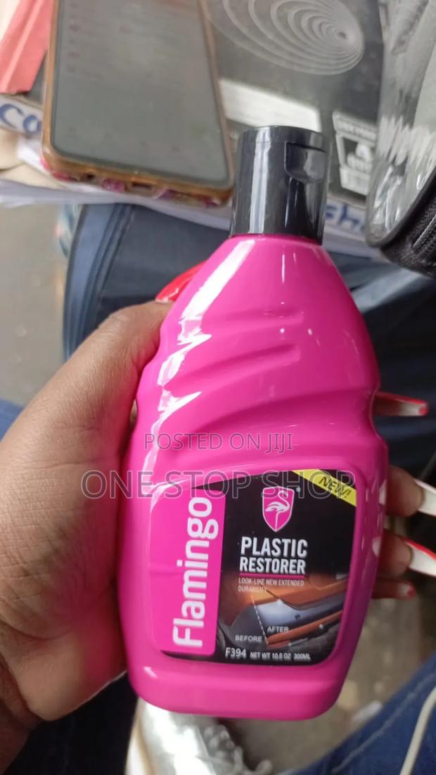 300ml Flamingo Plastic Restorer for Faded Dashboard Color Restoration