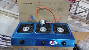 Cooker! Amaze 3 Burner Table Top Cooker Stainless With Auto Ignition
