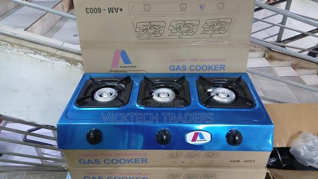 Cooker! Amaze 3 Burner Table Top Cooker Stainless With Auto Ignition - thumbnail 3