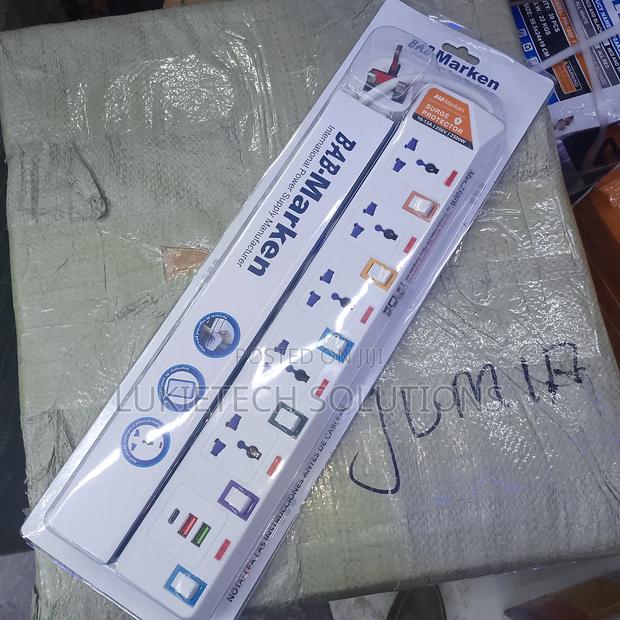 Bab Marken Extension Cable 5 Way Three Meters ,Surge Protector - main view