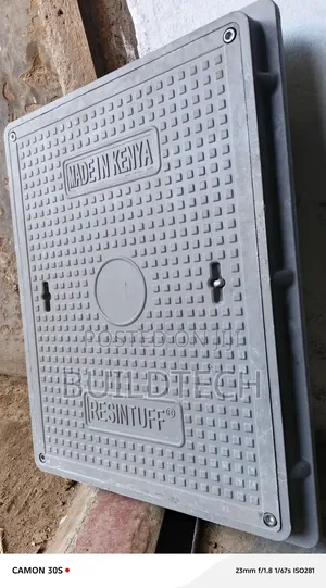 Locable Manhole Cover 450×600 Reinforced Fibre
