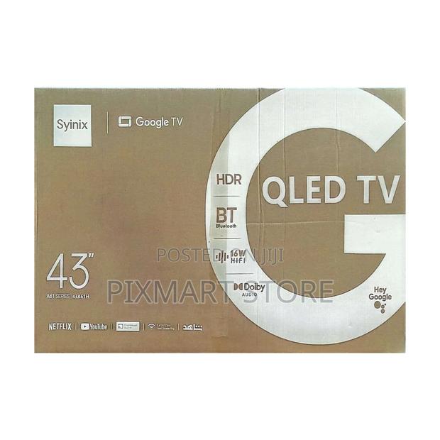 Tv; Syinix 43′′ Qled Google Tv – Dolby Audio Smart Streaming - thumbnail 3