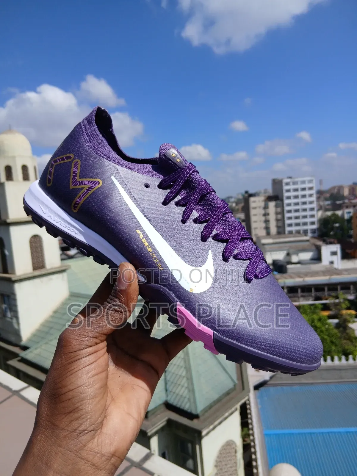 Purple Nike Superfly Astro Nike Mercurial Zoom Vapor 16 Trainers