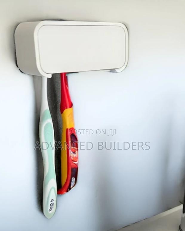 Toothbrush Holder Wall Mounted White