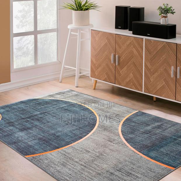 3d Carpet - Grey Patterned - 7 by 10 Ft - thumbnail 3