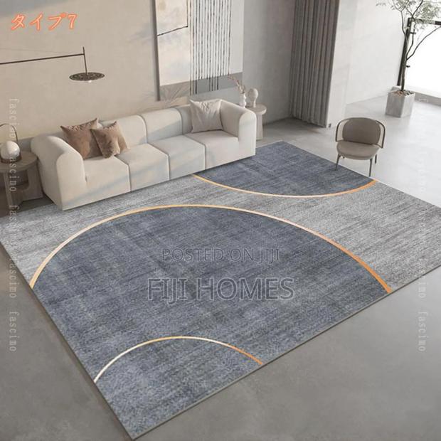 3d Carpet - Grey Patterned - 7 by 10 Ft - thumbnail 4
