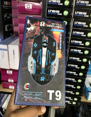 T9 Budget Gaming Mouse - 3600 Dpi Optical Sensor With Color Lights - main view