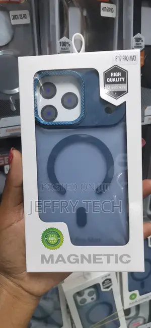 Bikee iPhone 17 Pro Max Matte Magnetic Compatible Transparent Cover