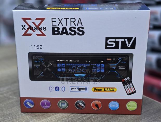 X-Bass Bluetooth Car Radio With Fm, Usb and Detachable Face on Offer!!