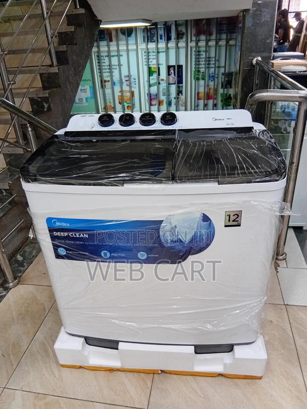 Midea Twin Tub Semi-Automatic Washing Machine 12kg