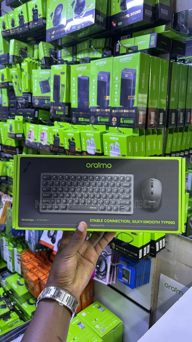 Oraimo Nimble Type of-Kk500n - Slim Wireless Keyboard,Fast Typing