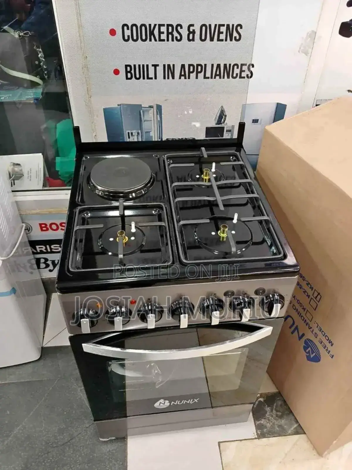 Nunix 50*55 Standing Cooker With Electric Oven