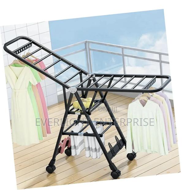 Movable Foldable/Portable Laundry Drying Rack