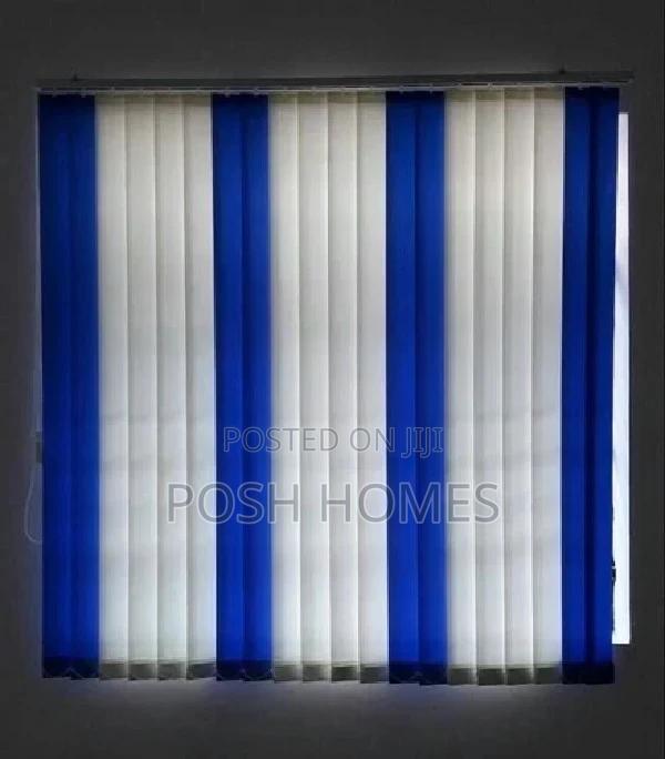 Fabric Vertical Slate's Blinds