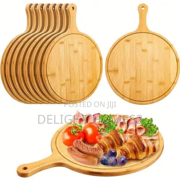 Bamboo Pizza Board Plate-Pa
