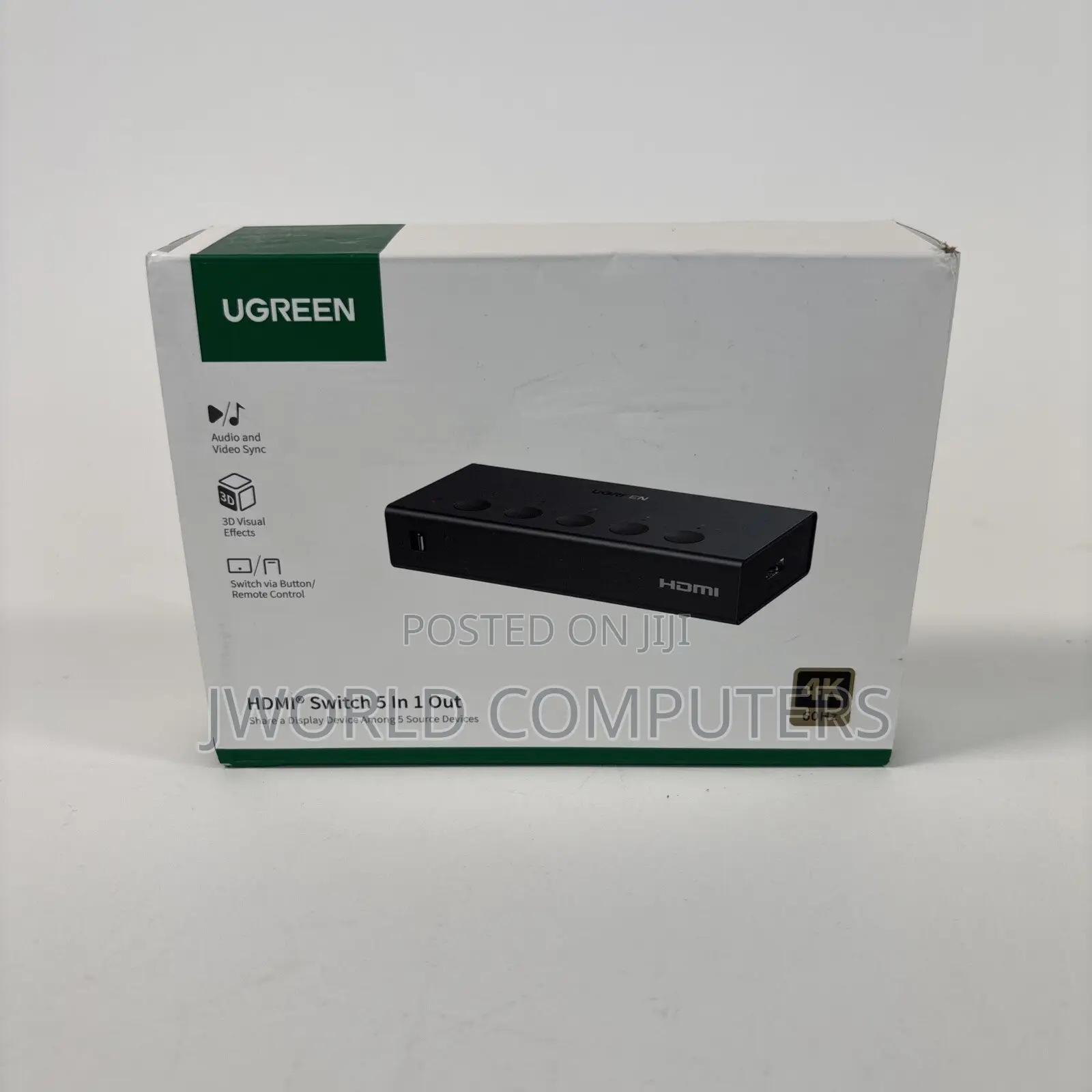 Ugreen 5-in 1-Out Hdmi Switch - Cm568