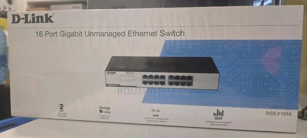 Dlink Unmanaged Ethernet Gigabit Switch 16port DGS F1016