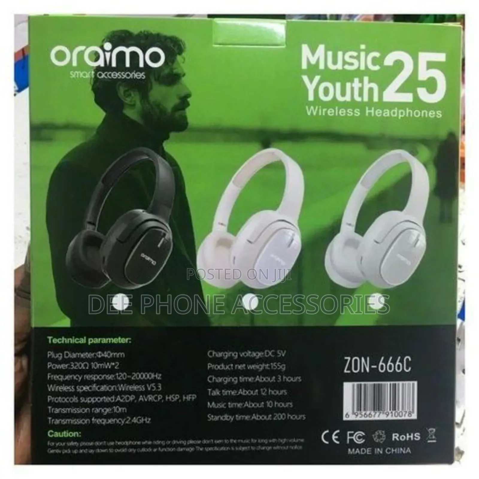 Oraimo Zone 666c Wireless Headphones
