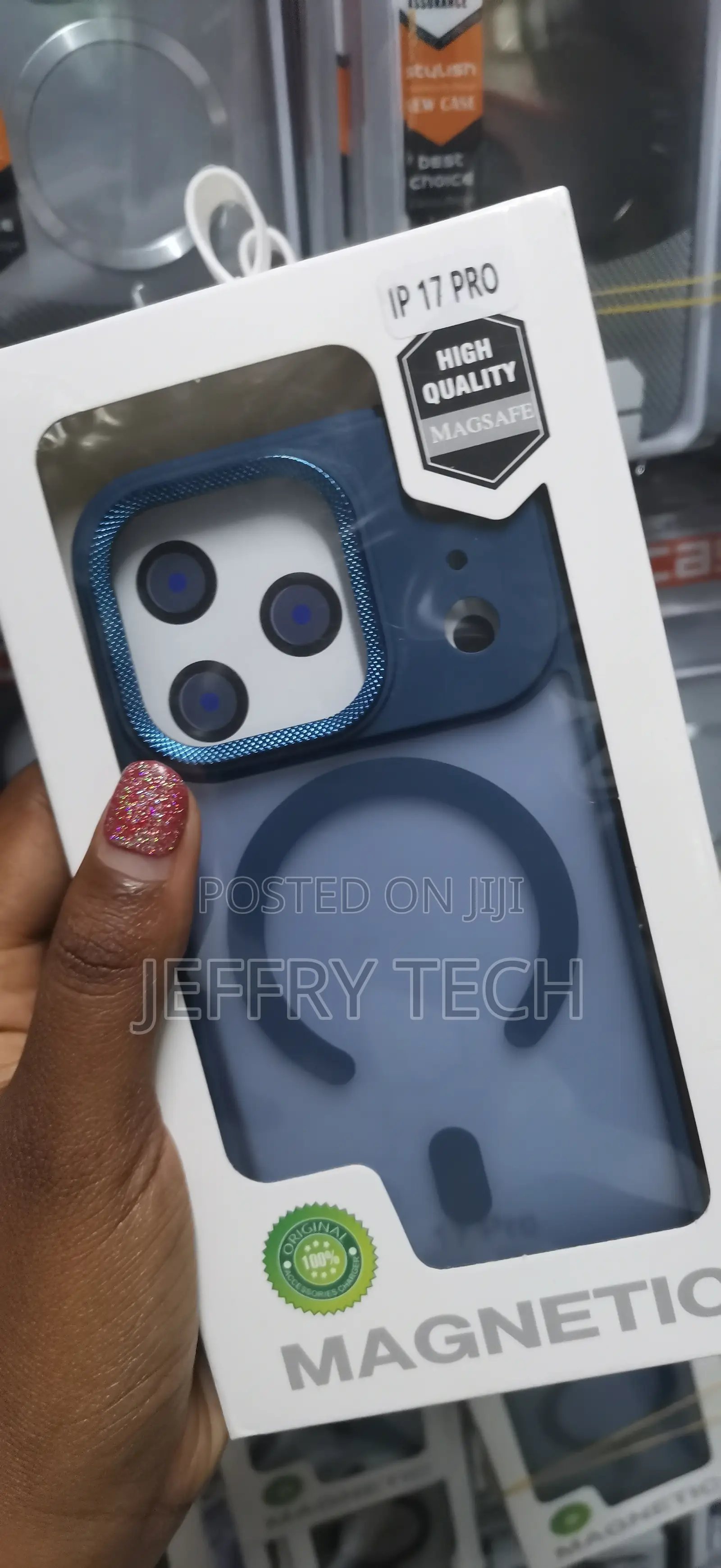 Tocol for iPhone 17 Pro Transluscent Case, Compatible With Magsafe