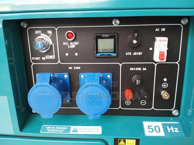 Premier Silent Diesel Generator. 6.5kva/Single Phase - thumbnail 2