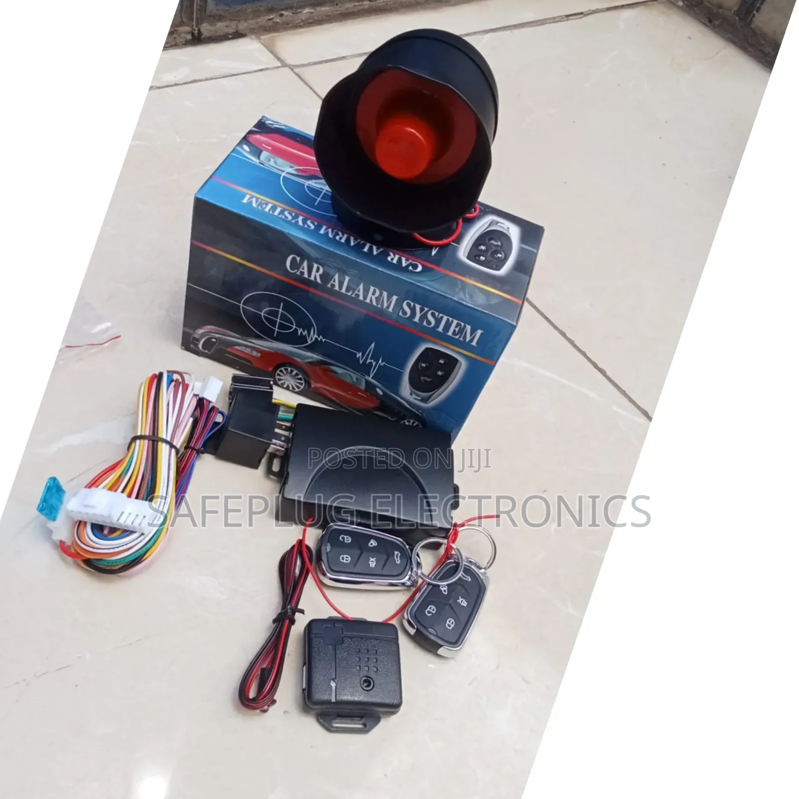 Car Alarm System - Open Trunk From 500m | Auto Windows Control