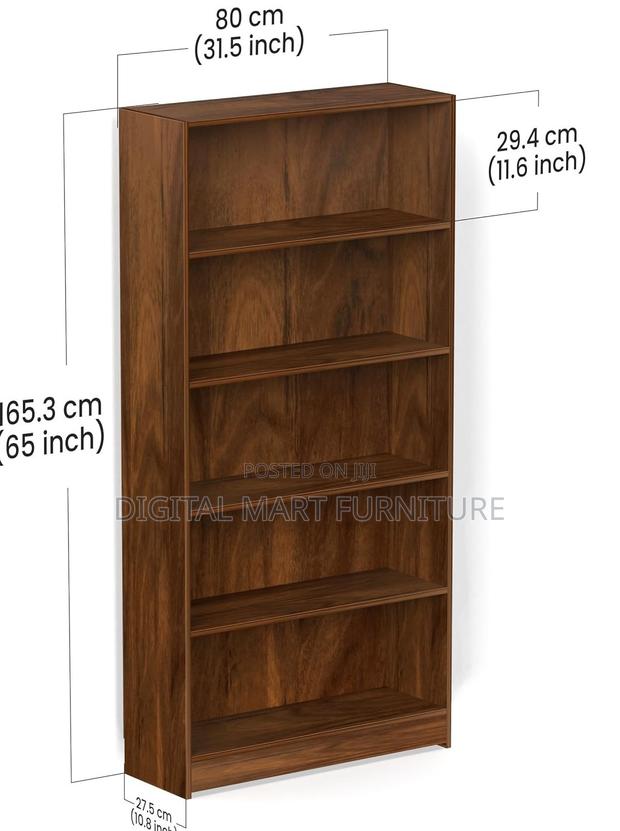 6-Tier Wooden Open Ornament Shelf - thumbnail 5