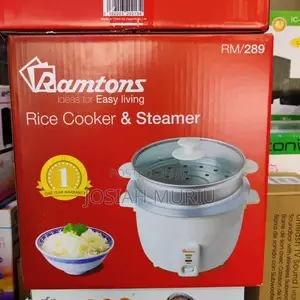 A Ramtons Rice Cooker Steamer, Model Rm/289.