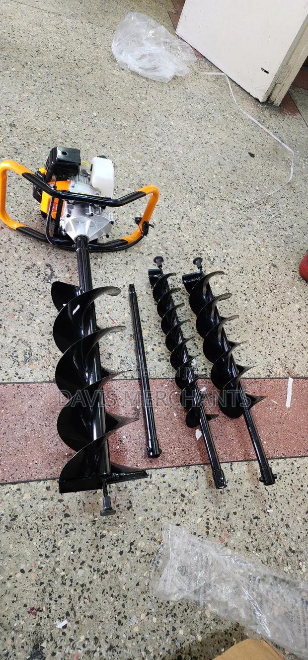 Earth Auger Machine With 1m Extension Rod - thumbnail 2