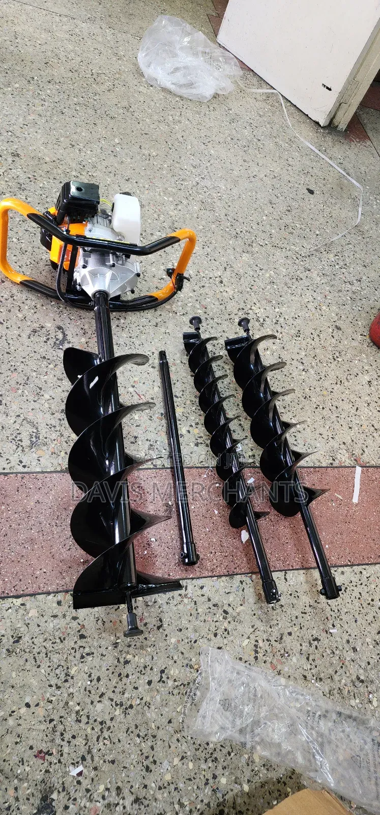 Earth Auger Machine With 1m Extension Rod